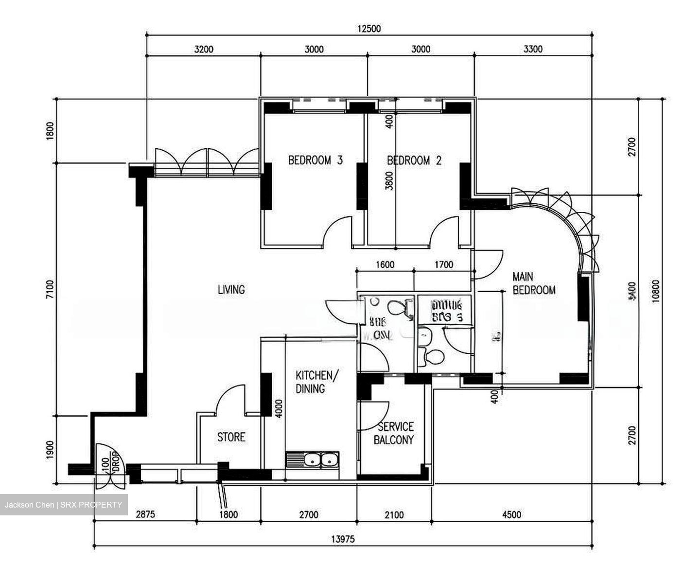 Blk 12 Jalan Bukit Merah (Bukit Merah), HDB 4 Rooms #626894151